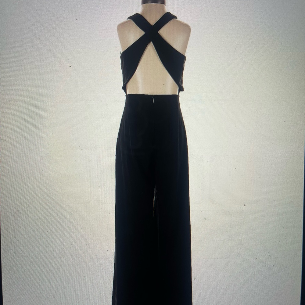 Express Black Garment with Zipper Detail